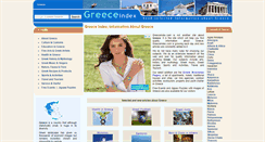 Desktop Screenshot of greeceindex.com